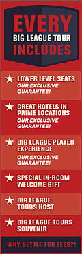 All of our baseball tours include...