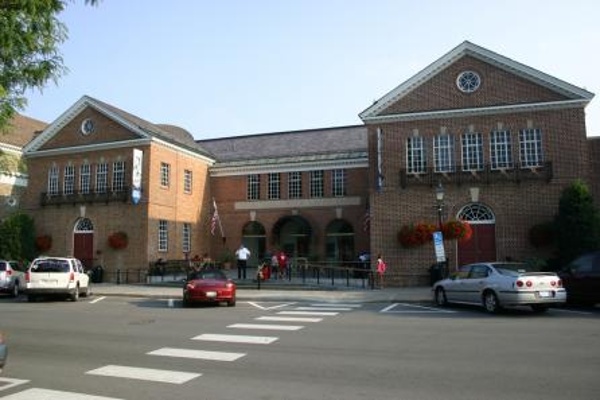 CITY:Cooperstown STADIUM:Hall of Fame Museum   Here's the outside of the National Baseball Hall of Fame in Cooperstown. We spent the day here checking out the hall and the shops throughout the village.?