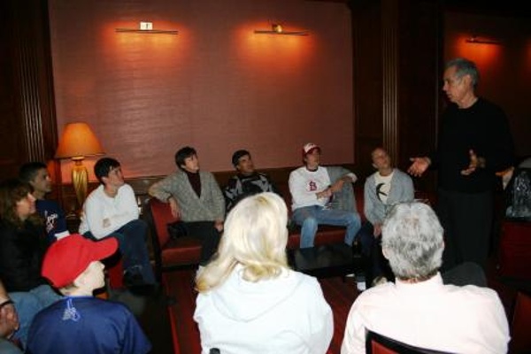 TEAM:New York Mets CITY:New York STADIUM:Citi Field   Art Shamsky speaking to our group on a baseball road trip.