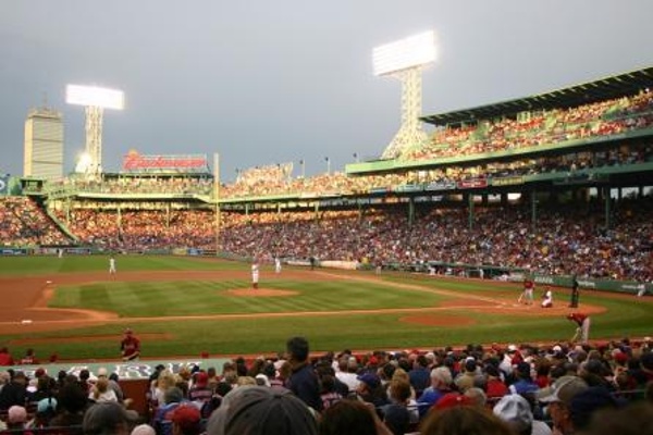 TEAM:Boston Red Sox CITY:Boston STADIUM:Fenway Park   View from our seats on the final night of our six game baseball road trip.