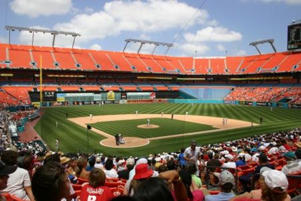 Team:Tampa Bay Rays City:Tampa Bay Stadium:Tropicana Field  View of Tropicana Field from behind home plate. Any further to the left and I would have been calling the game on radio or tv!