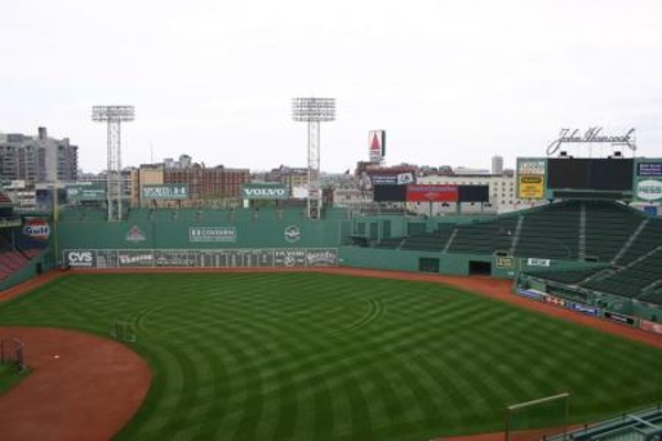 TEAM:Boston Red Sox CITY:Boston STADIUM:Fenway Park   View from the rooftop seats.
