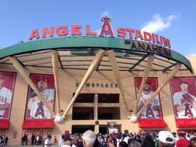 West Coast tour,Angel Stadium,california tours,baseball trips