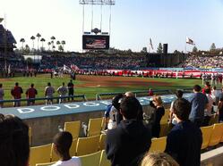 Dodger Stadium,west coast baseball tours,baseball tours