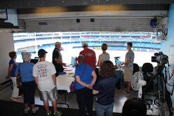 Rogers Centre broadcast booth