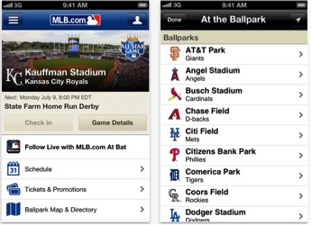 MLB At The Ballpark Screenshot