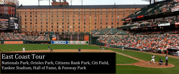 View from our seats at Oriole Park