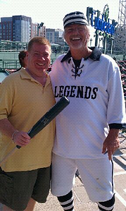 Big League Tours guest with Bill "Spaceman" Lee