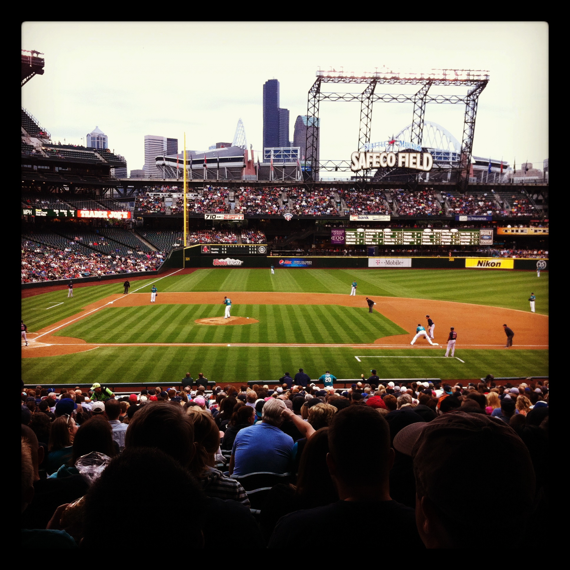 Safeco Field from seats