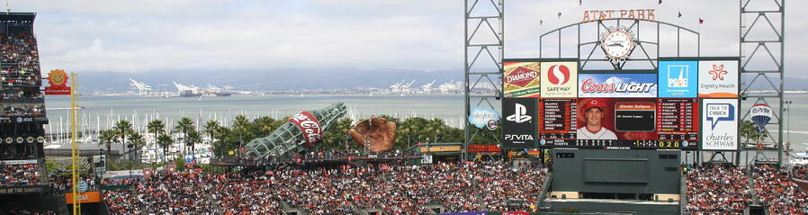 San Francisco,"AT&T" Park,baseball travel and tours