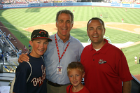 Chris Welsh at Dodger Stadium