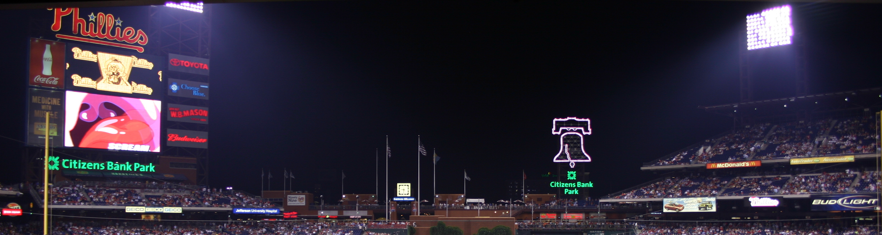 Citizens Bank Park,Philadelphia,East Coast Baseball Tour
