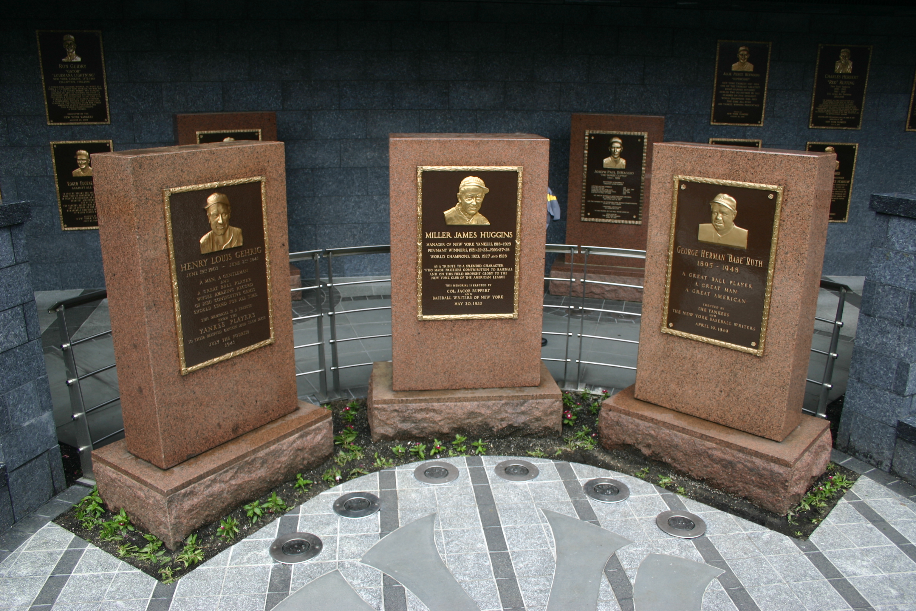 Monument Park at Yankee Stadium