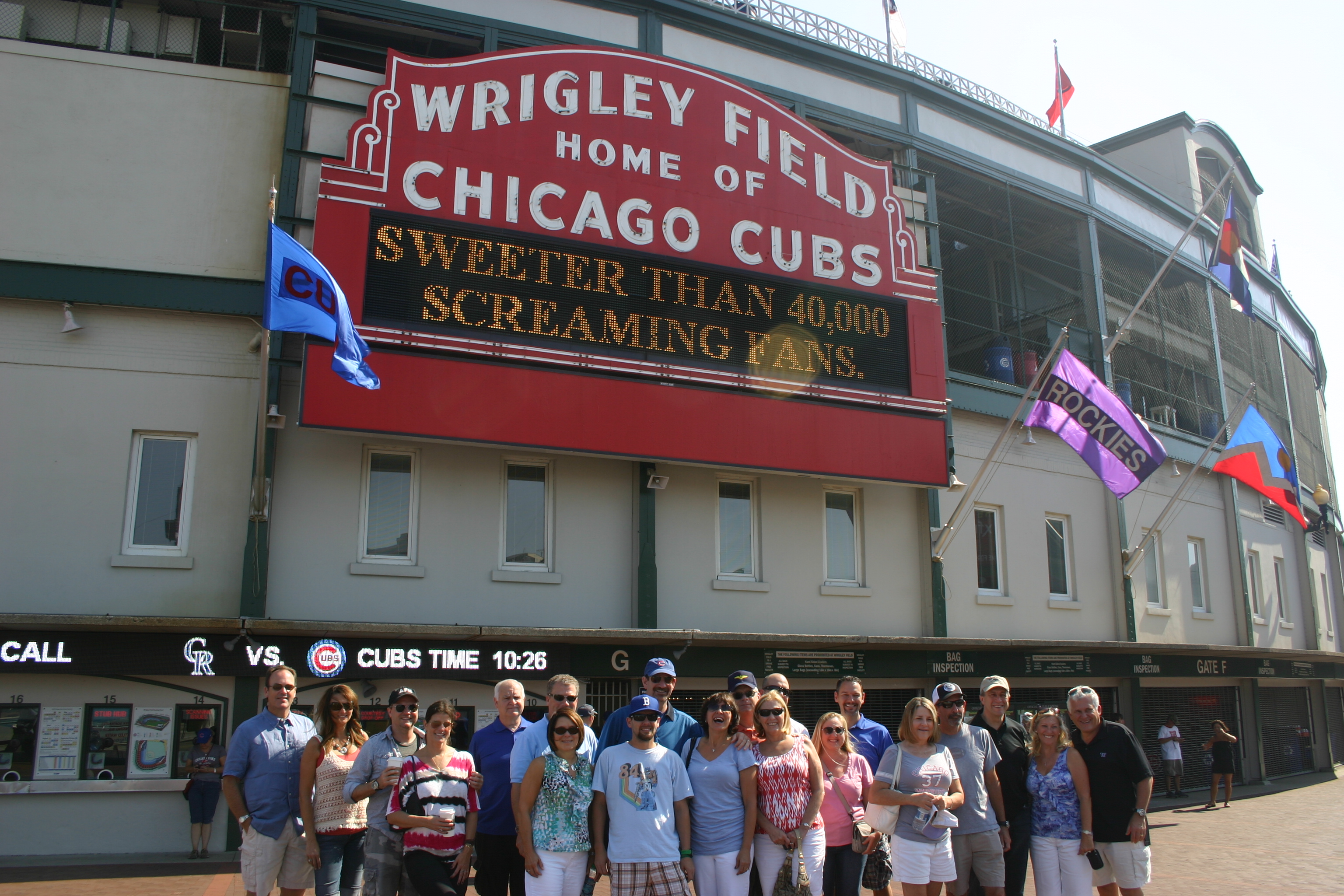 Wrigley Field,Midwest Tour,Chicago Tours,Cubs