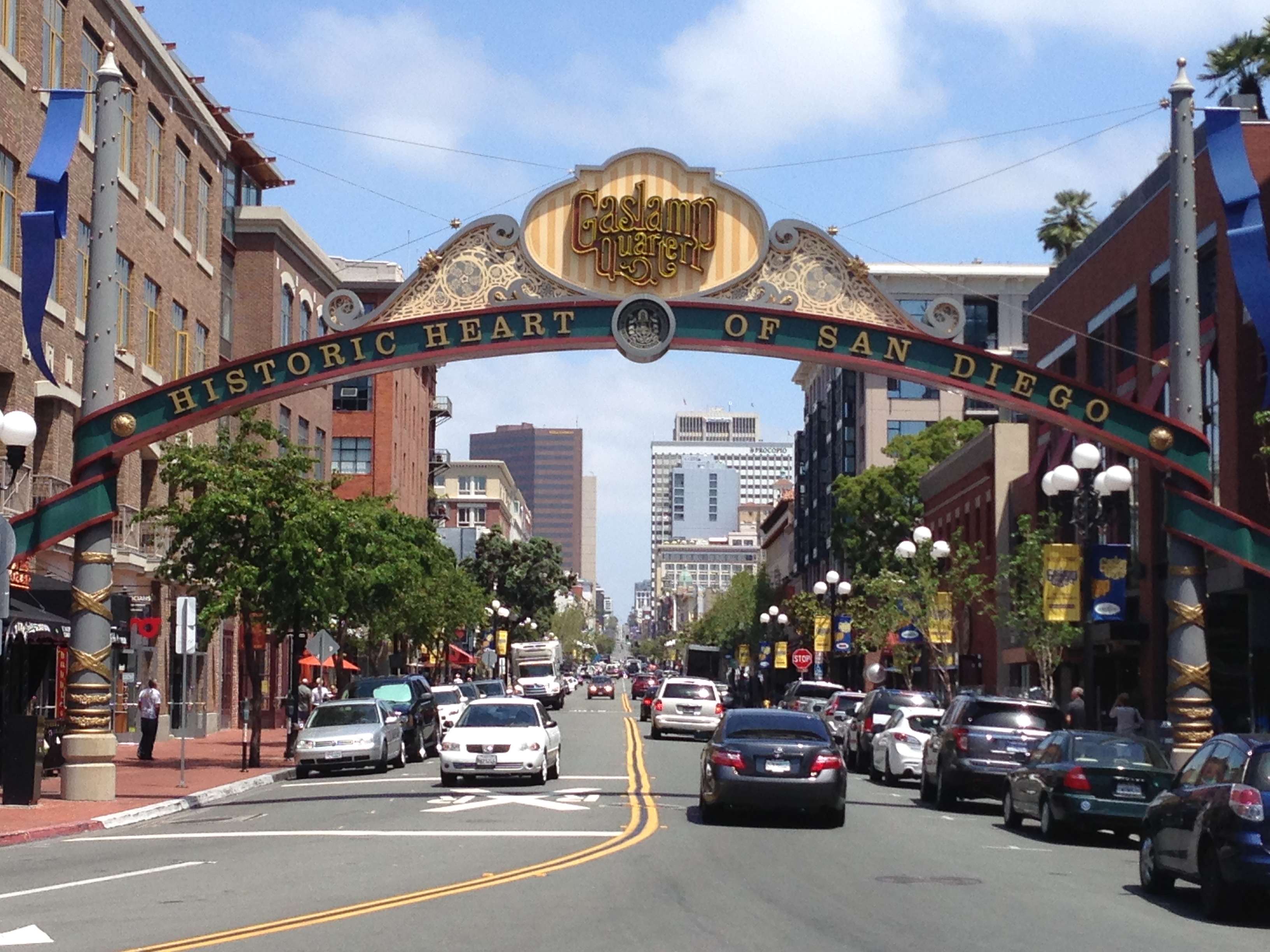 Southern Cal tour,Gaslamp Quarter,San Diego tours,baseball trips