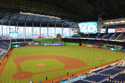 View of Marlins Ballpark