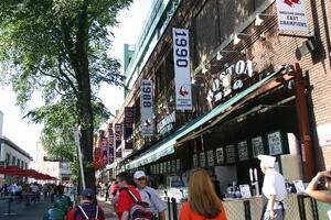 Yawkey Way, part of Fenway Park