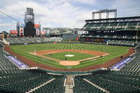 Coors Field from Press Box