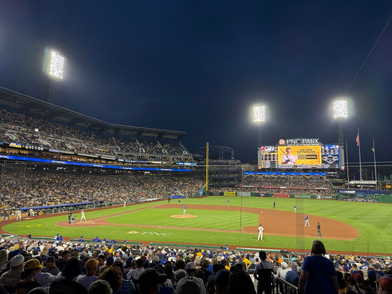PNC Park at night 2026